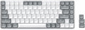 Satechi SM1 75% Mechanical Keyboard, Backlit Bluetooth, Light Gray/White | 84 Keys, Compact Wireless, Gaming, for Mac and Windows by Satechi