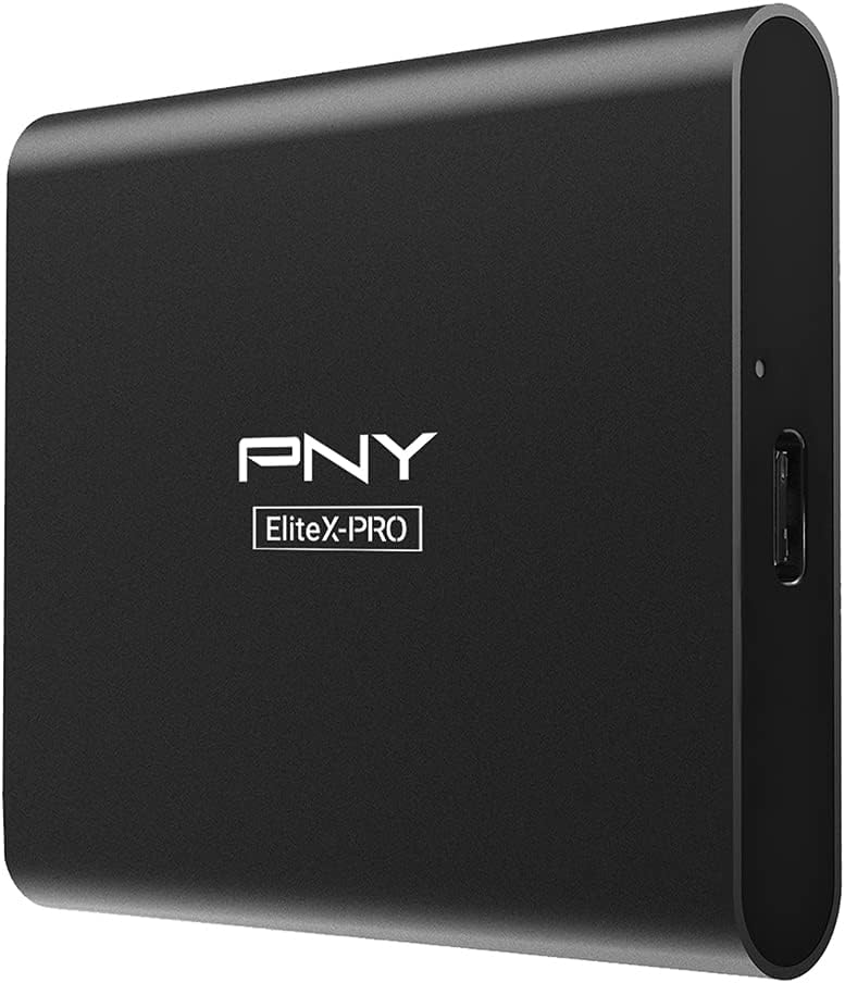 PNY EliteX-PRO 2TB USB 3.2 Gen 2x2 Type-C Portable Solid State Drive (SSD) – (PSD0CS2260-2TB-RB) by PNY