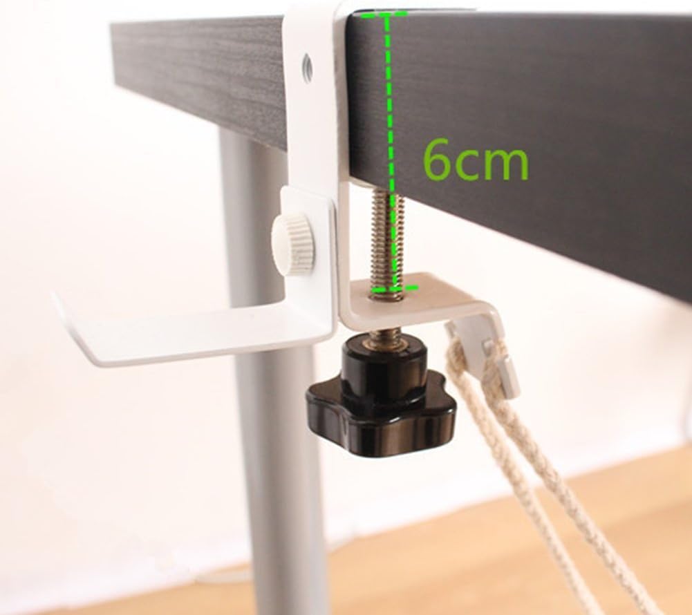 Auoinge Foot Hammock Under Desk FootRest | Adjustable Office Foot Rest Under Desk | Portable Desk Foot Hammock with Headphone Holder - Image 4
