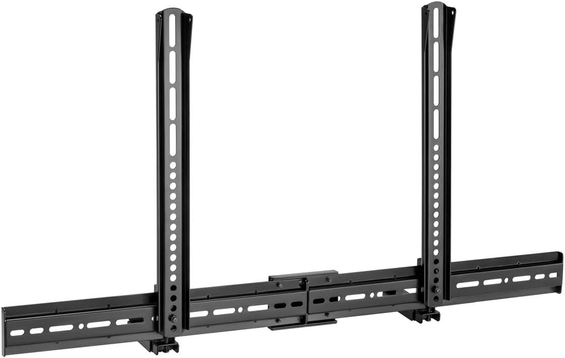 Monoprice Heavy Duty Universal Sound Bar Mount Bracket Above or Under TV, Extends 3.4"-6.1", Fits Most Soundbars Up to 33 Lbs, Anti-Skid Base, 3 Installation Options, Max VESA 800x400mm - Image 3