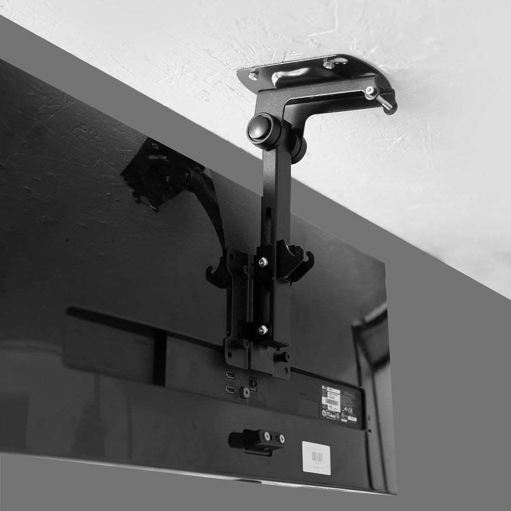 VIVO Black Fold-up Ceiling Mount for 13-27 in Flat Screens, MOUNT-M-FD27 - Image 8