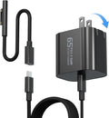 65W USB C Surface Pro Charger Compatible with Surface Pro 3/4/5/6/7/8/9/10/X/11/12,Surface Book1/2/3,Power Adapter Compatible with Microsoft Surface Laptop/Tablet,Support 44W 36W by Yodzgaco