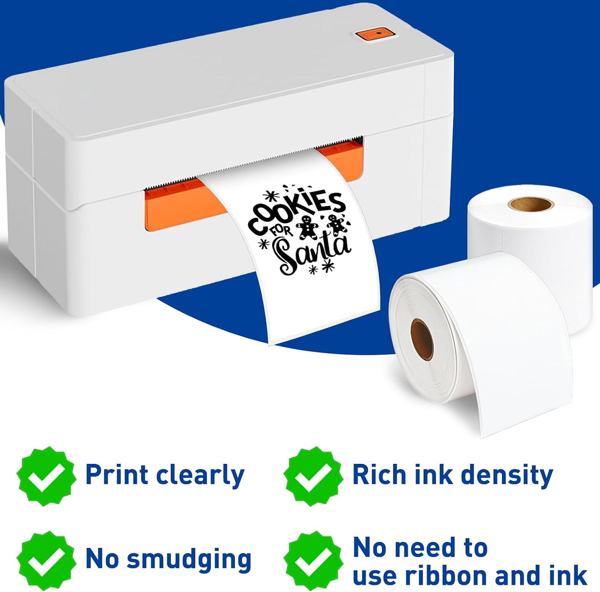 ESSENTIAL 3" x 5" Direct Thermal Shipping Labels, (350 Labels, 1 Roll) - Image 3