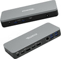 Plugable 12-in-1 Dual 4K USB-C Docking Station for ChromeOS/Windows by Plugable