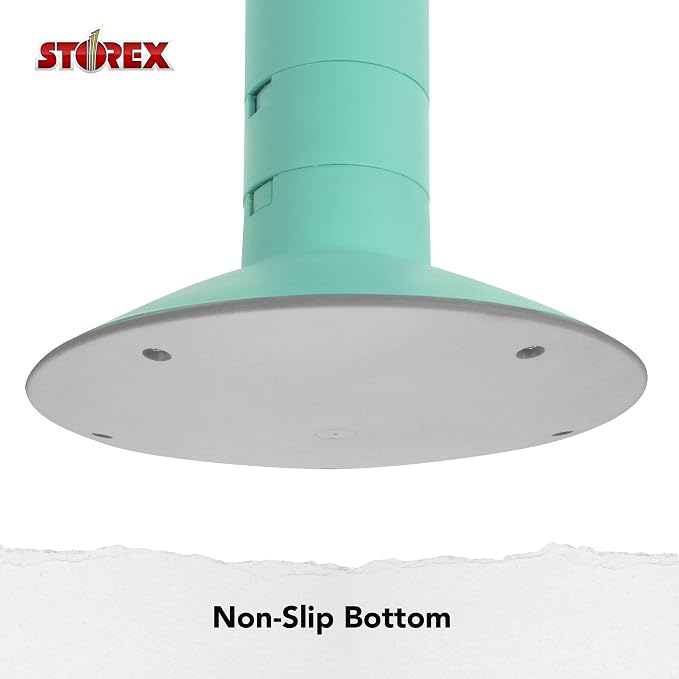 Storex Wiggle Stool – Active Flexible Seating for Classroom and Home Study, Adjustable 12-18 Inch Height, Teal (00306U01C) - Image 6