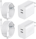 iPhone 17 16 15 Charger Fast Charging Cord 10FT Long USB C Charging Cable with 20W Type C Charger Block for iPhone 17 Pro Max/17 Pro/17/Air, 16 15 Pro Max/16 15 Pro/16 15,iPad Pro/Air, Android Phone by Auorld