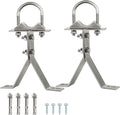 XRDS-RF Antenna Wall Mount 6 Inch Heavy-Duty Stand Off Wall Mast Mount Windproof Mounting Bracket for TV Mast (2-Leg + 2-Leg) by XRDS -RF