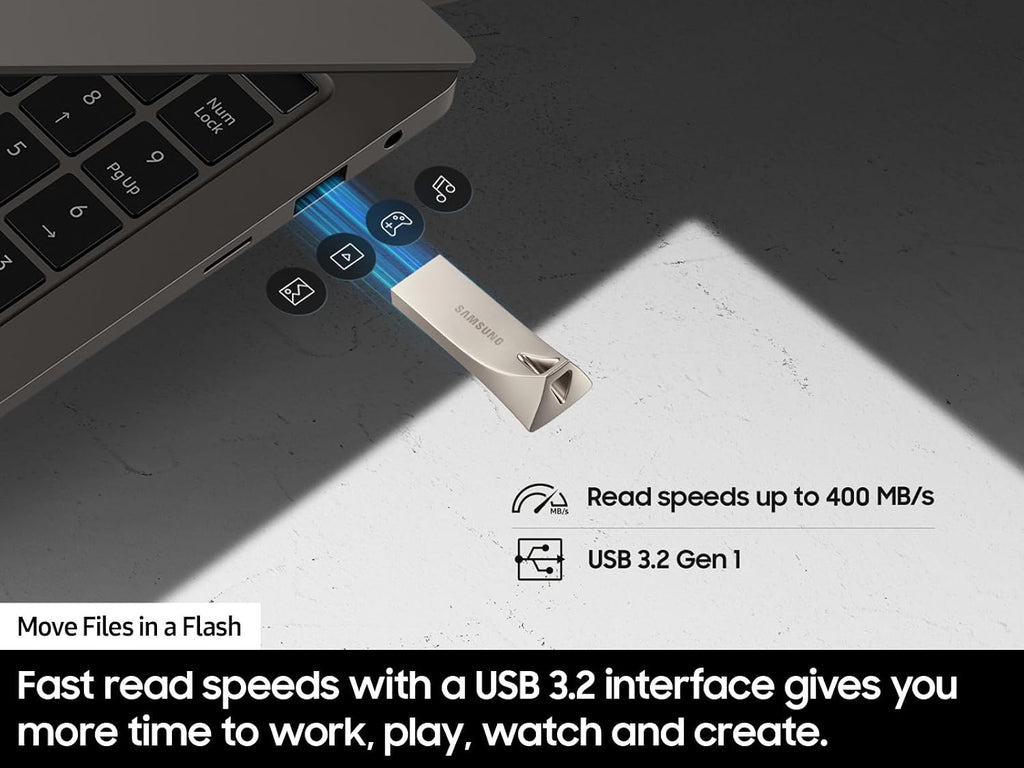 Samsung BAR Plus 512GB 3.2 USB Flash Drive Standard Type-A, Up to 400MB/s - Image 5