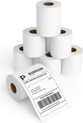 4x6 Thermal Labels Roll – 10 Rolls, 250 Labels/Roll – Shipping Labels 4x6, Perforated & Strong Adhesive - Commercial Grade Thermal Printer Labels for Shipping and Mailing by OnlyPaper