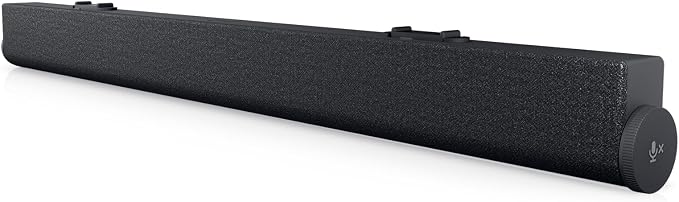 Dell Slim Conferencing Soundbar for Monitor – SB522A - Magnetic, Mute Microphone, Call Answer/end, Zoom Certification, Microsoft Teams Certified by Dell