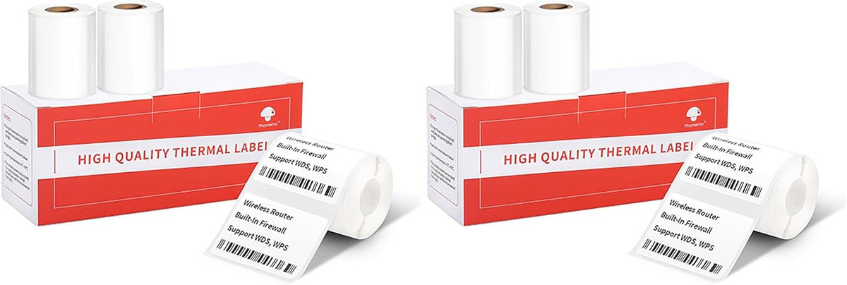 Phomemo [3x230 pcs] Labels M110, 3 Rolls 1.57''x1.18'' (40x30mm) (Pack of 2) by Phomemo