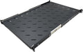 Electriduct 1U Sliding Shelf 30" Depth - Universal 19" Vented Rack Mount Tray 4-Post Network Equipment Server Cabinet Audio System Enclosure by Electriduct