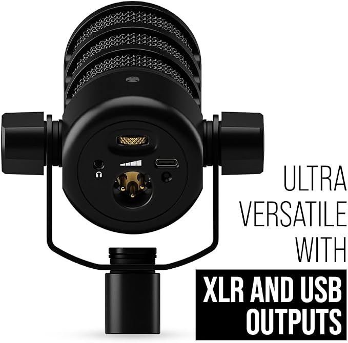 RØDE PodMic USB Versatile Dynamic Broadcast Microphone With XLR and USB Connectivity for Podcasting, Streaming, Gaming, Music-Making and Content Creation (Black) - Image 8