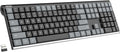 Arteck Mechanical 2.4G USB Wireless Keyboard, Tacktile Brown Switches Gray by ARTECK