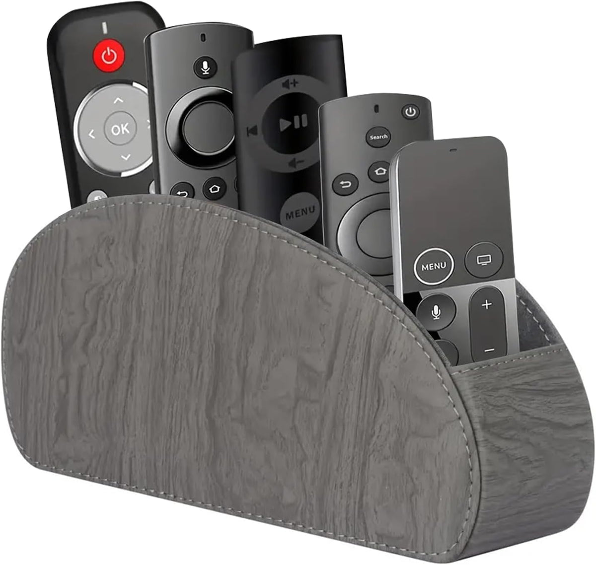 TV Remote Control Holder,Remotes Caddy for Table,Desk Nightstand Organizer by YAPISHI