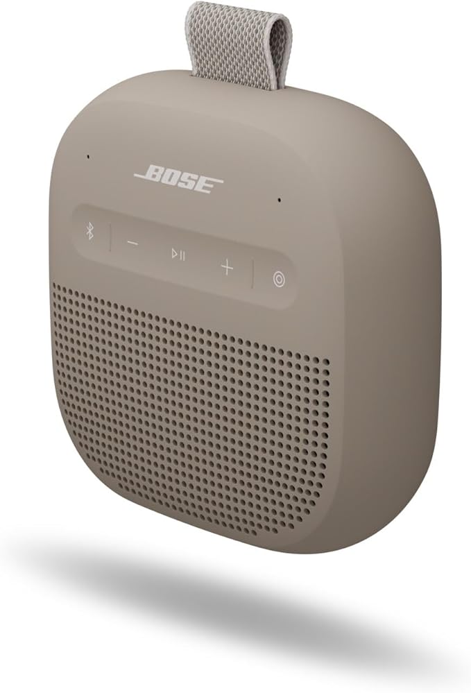 Bose SoundLink Micro Portable Bluetooth Speaker (2nd Gen), Wireless Outdoor Speaker, Up to 12 Hours Battery Life, Waterproof and Dustproof, Sandstone | Bluetooth 5.4 speaker with IP67 rating and 12-hour battery for travel, hiking and outdoor use - Image 4