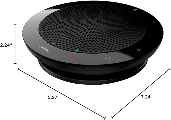 Jabra Speak 410 Corded Speakerphone for Softphones – Easy Setup, Portable USB Speaker for Holding Meetings Anywhere with Outstanding Sound Quality - Image 8