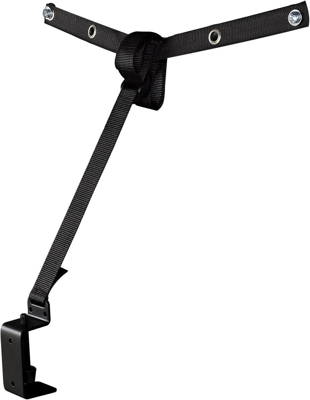 Mount It! TV Safety Straps For Child and Baby Proofing, Anti Tip Prevention and Earthquake Protection, Heavy Duty Metal Connectors, Secures to TV Stand and Walls, Black by Mount-It!