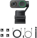 Insta360 Link 2 Pro Creator Bundle – 4K PTZ Webcam for PC/Mac, 1/1.3” Sensor, Low-Light, AI Tracking, HDR, Directional Noise-Canceling Mics, Supports Stream Deck, Zoom, Twitch for Streaming by Unknown