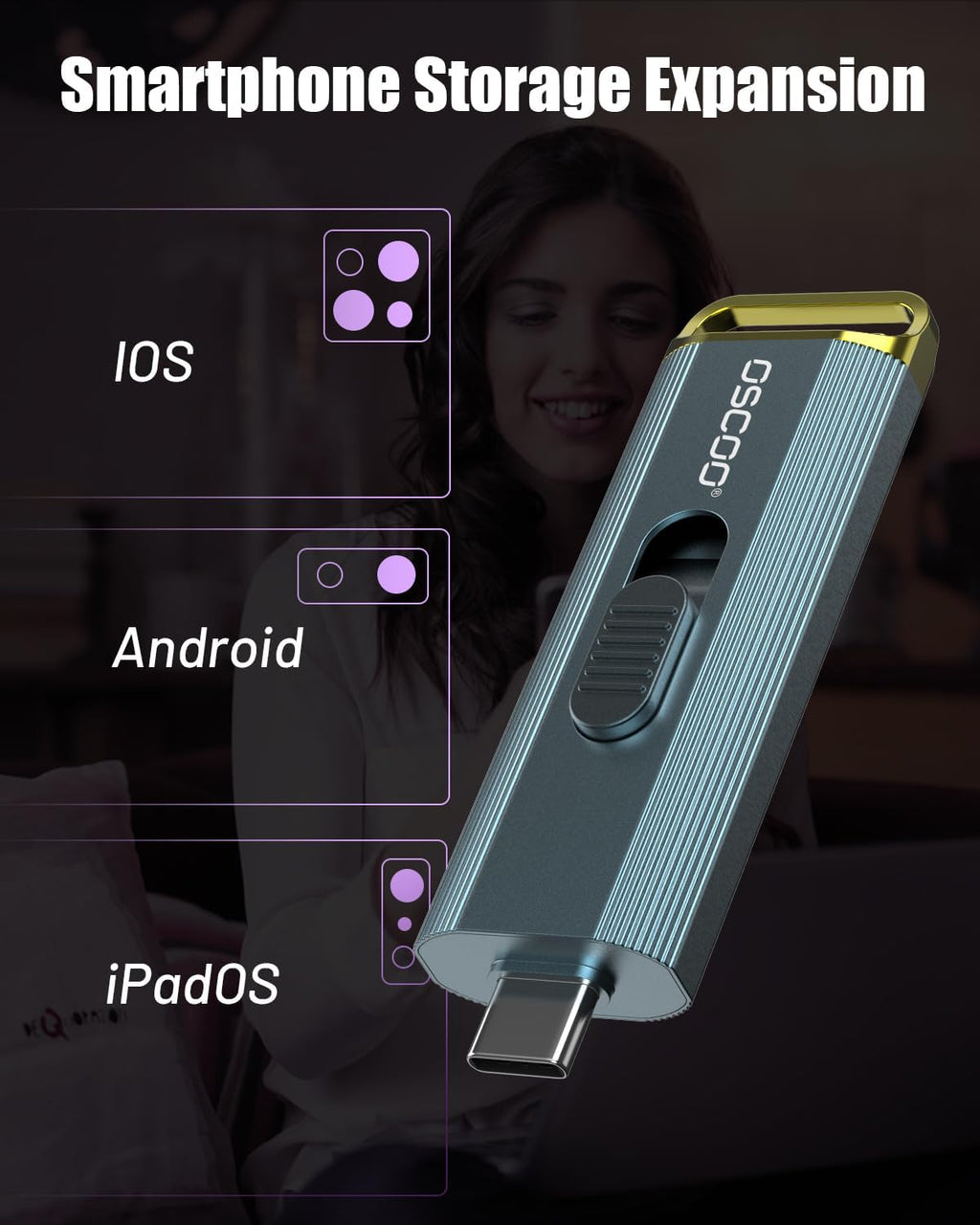 1TB External SSD Drive, USB 3.2 Up to 2000MB/s - Image 6