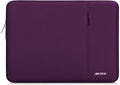 MOSISO Laptop Case 16 inch, 15-15.6 inch Laptop Sleeve Bag with Pocket | Compatible with MacBook Pro 16 M5 M4 M3 M2 M1, HP Acer Dell Lenovo ASUS, Polyester Vertical Computer Bag, Magenta Purple by MOSISO
