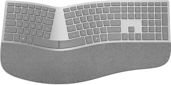 Microsoft 3RA-00022 Surface Ergonomic Wireless Keyboard,Gray by Unknown