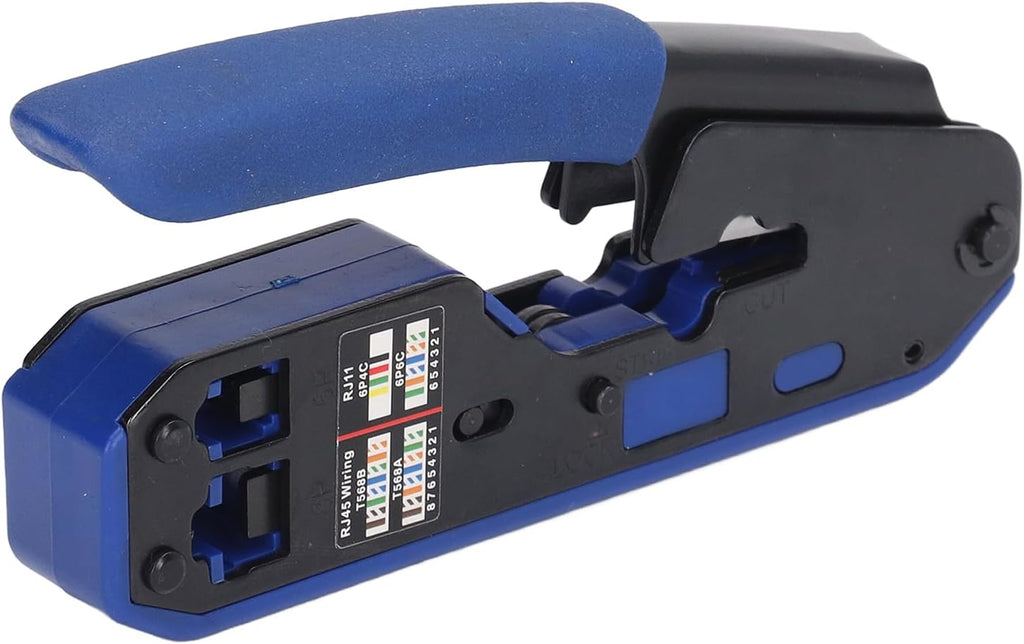 RJ45 Crimping Tool Kit, Alloy Steel 8P8C Jack Ethernet Crimper - Image 3