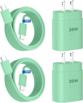 Phone 17 16 15 Charger Fast Charging,30W USB C Phone 17 16 15 Pro Max Charger Block &10FT Long Type C Cable Cord for i.Phone 17/Air/17 Pro/17 Pro Max/16/16 Plus/16 Pro/16 Pro Max/15/15 Pro Max,Green by DiHines