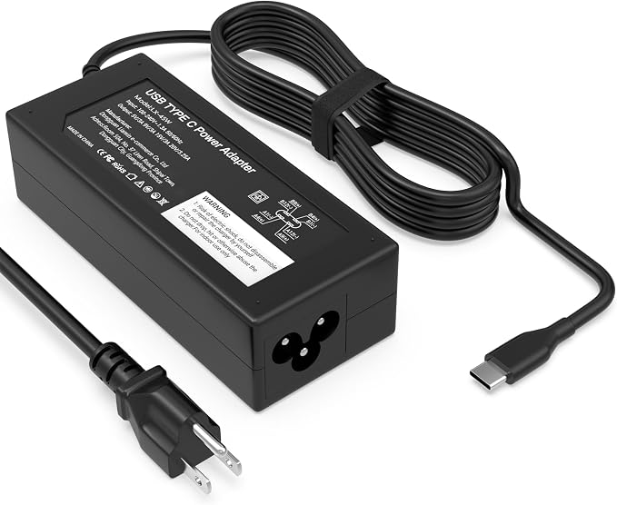 Replacement for Chromebook Charger 45W USB C,for HP Type C Laptop All | Compatible with HP Chromebook Laptop Type C,USB C Laptop Charger,Computer Power Adapter For All,GKLSPL Laptop Charger by GKLSPL