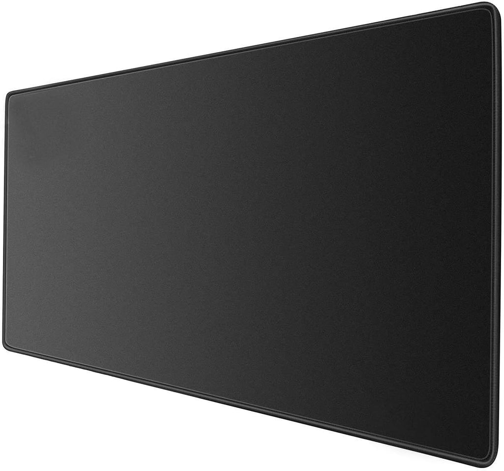 JIALONG Large Gaming Mouse Pad, XXL Desk Mousepad with Stitched Edges, Non-Slip Base Keyboard Pad for Gamer, Office & Home Classic Black by JIALONG
