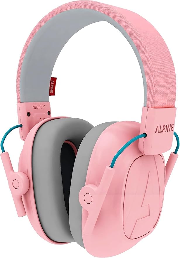 Alpine Muffy Kids Ear Muffs for Kids Ear Protection | 3-16 Years | Autism Sensory Products | 22dB Sound Reduction | Kids Noise Cancelling Ear Muffs | Noise Reduction Headphones for Kids by Alpine