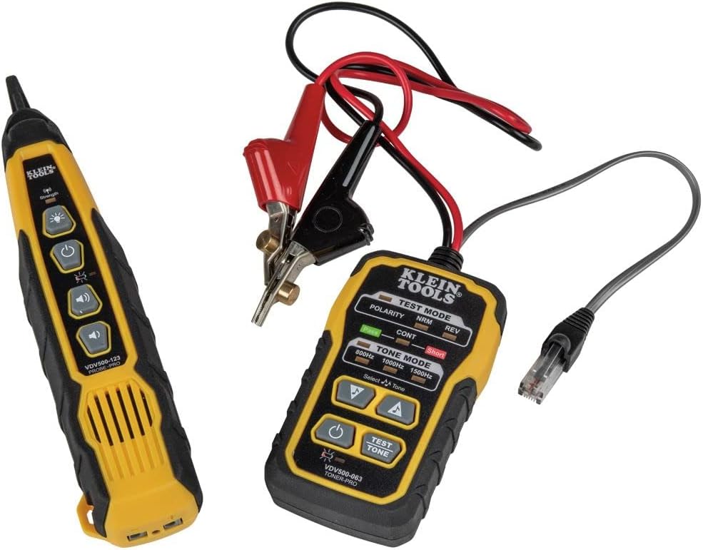 Klein Tools Cable Tracing and Testing Kit with Tone Generator, Tracer, and Network Tester - Image 2