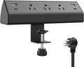 Jgstkcity Desk Clamp Power Strip,40W Total Fast Charging Station,2 PD 20W USB C Ports,Desk Edge Mount Surge Protector for Home, Office,3 Outlets,Fit 1.96" Tabletop Edge,ETL Listed | 2 PD 20W USB C Ports, 3 Outlets, Desk Edge Mount, Fit 1.96" Tabletop E... by Jgstkcity