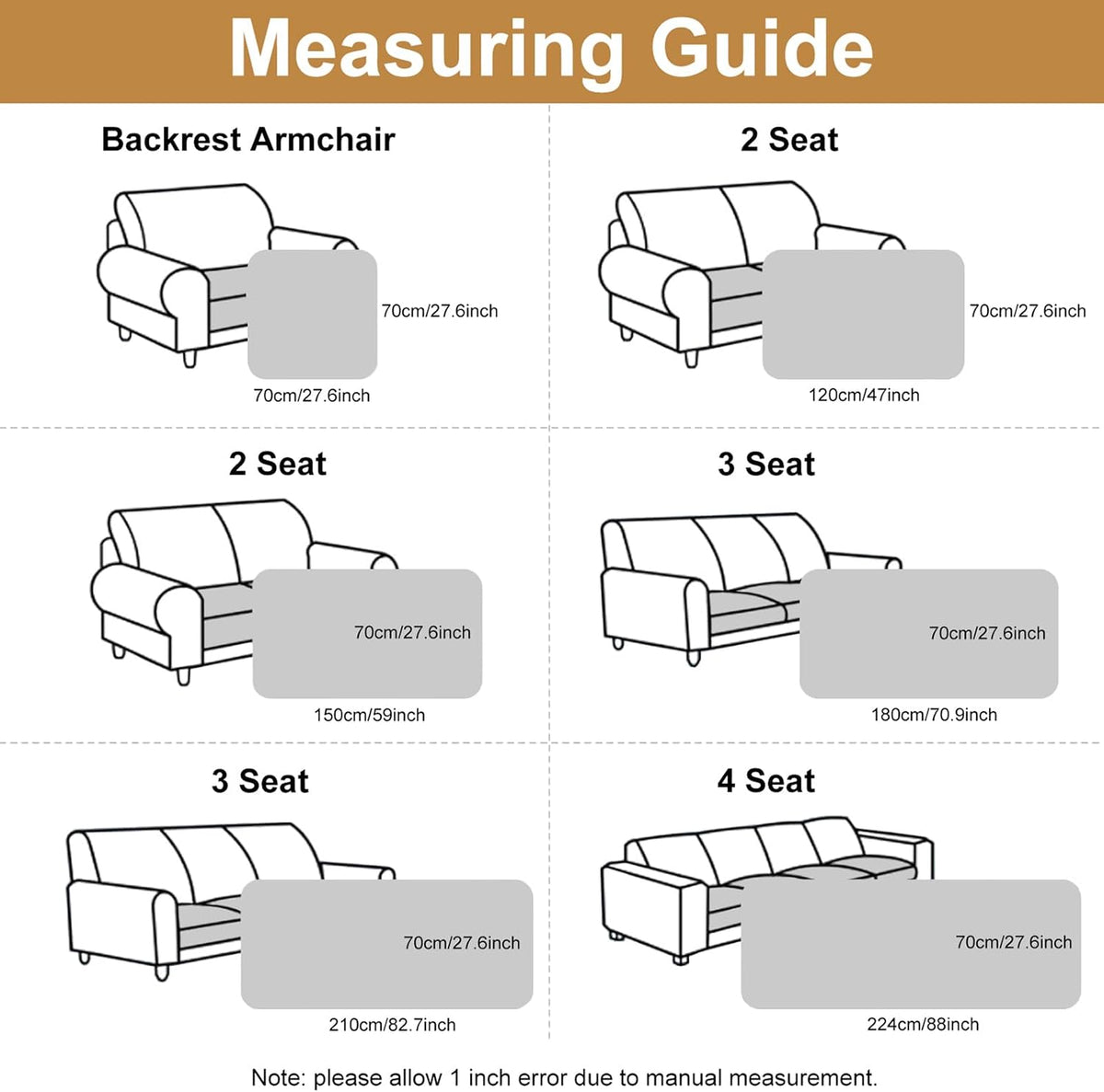 Smiry Fall Couch Cover for Dogs, Non Slip Fuzzy Pet Sofa Protector Washable - Image 9