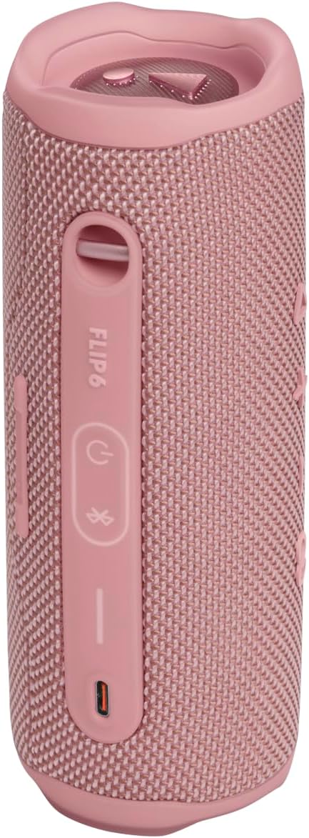 JBL Flip 6, Pink - Waterproof, Portable & Durable Bluetooth Speaker - Up to 12 Hours of Wireless Streaming - Includes Noise-Canceling Speakerphone, Voice Assistant Connect+ - Image 8