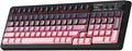 AULA 99 Key Keyboard, Wireless Gaming Keyboards Creamy Sounding Keyboard | Membrane Keyboard,Side Printed Keycaps,RGB Backlit,Tri-Mode BT/2.4GHz/USB-C,2000mAh Rechargeable Thocky Computer Keyboards by AULA