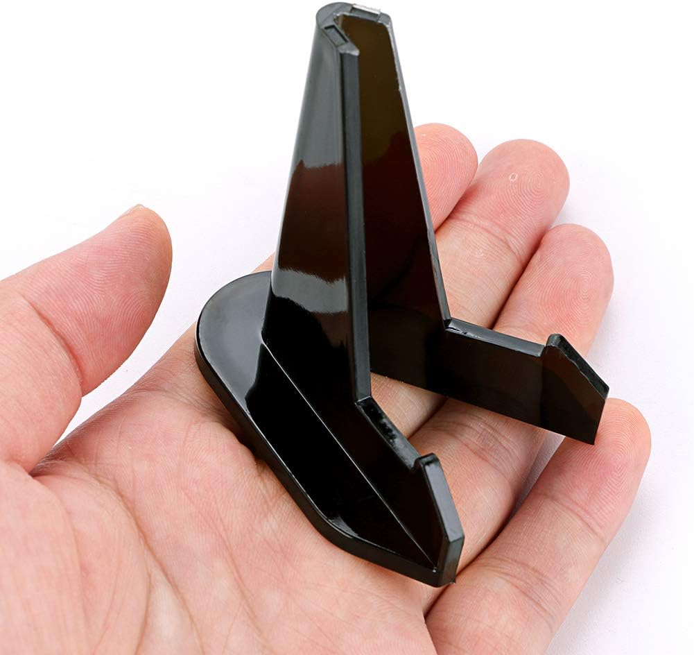 Hipiwe 12 Packs Acrylic Easel Stands Mini Coin Display Easel Holder - Image 6