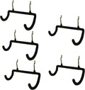 5PCS Pegboard Drill Holder with Double Hooks and Accessories Bag for Power Tools by Menecor