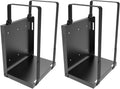 Universal Mount Computer Wall Mount 10" H x 6" W x 10" D, Adjustable Strap Mount for CPU, UPS, Computer Cases or Other Electronic Devices (Pack of 2) by JINGCHENGMEI
