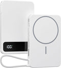 Magnetic Power Bank, 10,000mAh Wireless Portable Charger for Mag-Safe 15W Fast Charging, Battery Pack with USB-C Cable 20W in/Out for iPhone Air/17/16/15/14/13/12/Plus/Pro/Pro Max, AirPods & More by Gatatol