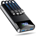 OHOVIV Portable Charger Power Bank 50000mAh,4 Built-in Cables Battery Pack | 22.5W Fast-Charge,55% in 30mins,10 Times for iPhone 15,Camping Travel Essential,Compatible with iPhone17/16/15,Samsung,Tablet by OHOVIV
