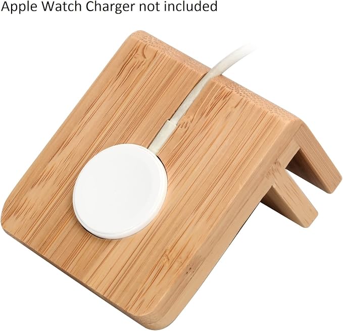MobileVision Compatible Stand for Apple iWatch Adapter for use with Bamboo Charging Stations and Multi-Device Organizers - Image 3