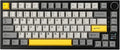 EPOMAKER Ajazz AK820 Pro Wireless Mechanical Keyboard with TFT Display&Knob | 75% Gasket-Mounted Gaming Keyboard, BT/2.4GHz/USB-C Wired, Creamy Keyboard for PC/Mac (Grey, Gift Switch) by EPOMAKER