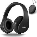 ZIHNIC Bluetooth Headphones Over-Ear, Foldable Wireless and Wired Stereo Headset Micro SD/TF, FM for Cell Phone,PC,Soft Earmuffs &Light Weight for Prolonged Wearing (Black) by ENJOYMUSICLIFEWITHZIHNICHEADPHONES