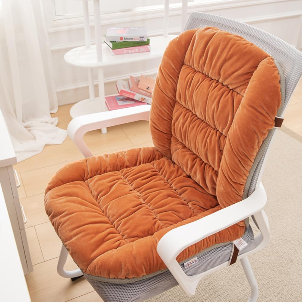 Desk Chair Cushion Office Chair Cushion Seat Cushion with Back Support Integrated Pad with Fixed Band for Sedentary Individuals by UEncounter
