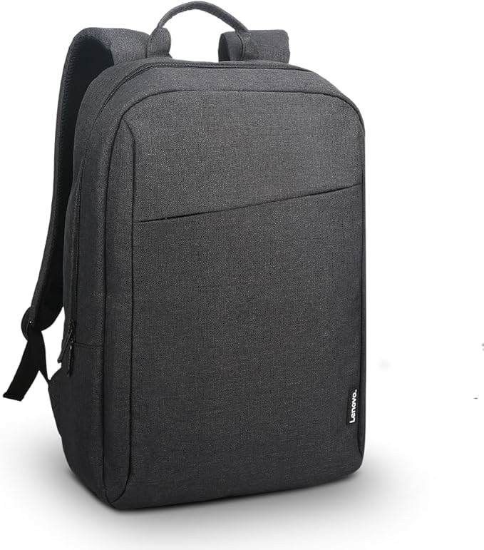 Lenovo Laptop Backpack B210, 15.6-Inch Laptop/Tablet, Durable, Water-Repellent, Lightweight, Clean Design, Sleek for Travel, Business Casual or College, GX40Q17225, Black by LENOVO