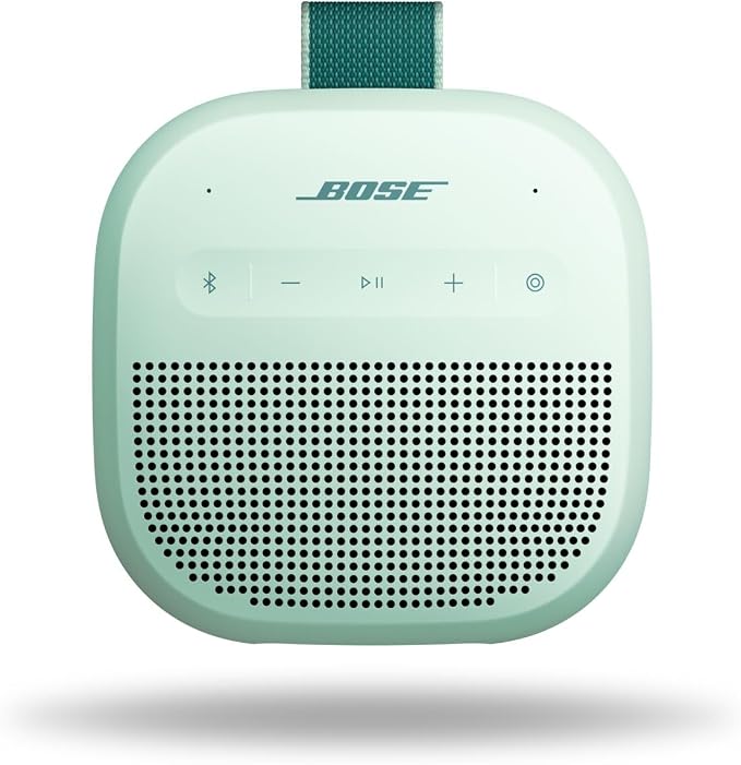 Bose SoundLink Micro Portable Bluetooth Speaker (2nd Gen), Wireless Outdoor Speaker, Up to 12 Hours Battery Life, Waterproof and Dustproof, Dewdrop Mint - Limited Edition Color by Unknown