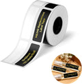 NIIMBOT M2/M3 Self-Laminating Label Sticker 0.59''×1.97'', Black by NIIMBOT
