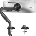 Single Monitor Mount for Max 43" Ultrawide Computer Screens | Hold up 2.2-33lbs Premium Monitor Arm Full Motion Gas Spring Heavy Duty Desk Mount Adjustable VESA Mount 75x75/100x100mm by ERGOFOCUS
