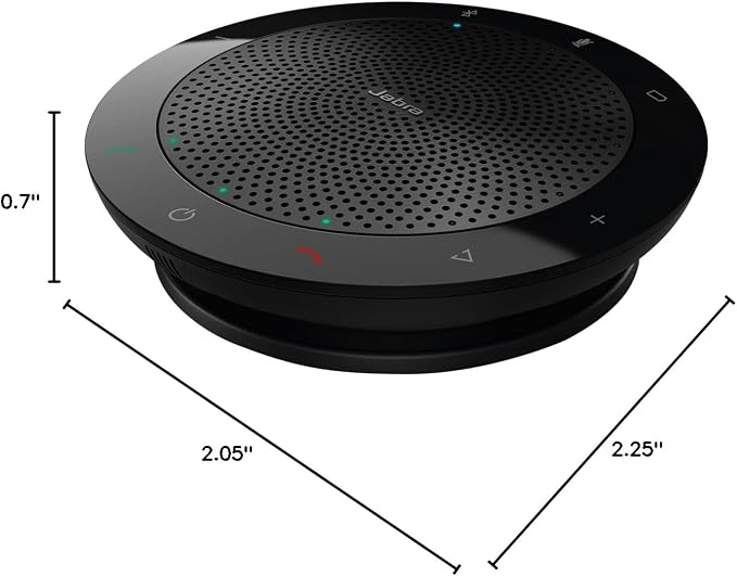 Jabra Speak 510 UC Wireless Bluetooth Speakerphone – Outstanding Sound Quality, Portable Conference Speaker for Holding Meetings Anywhere - Certified for Zoom & Google Meet - Image 8